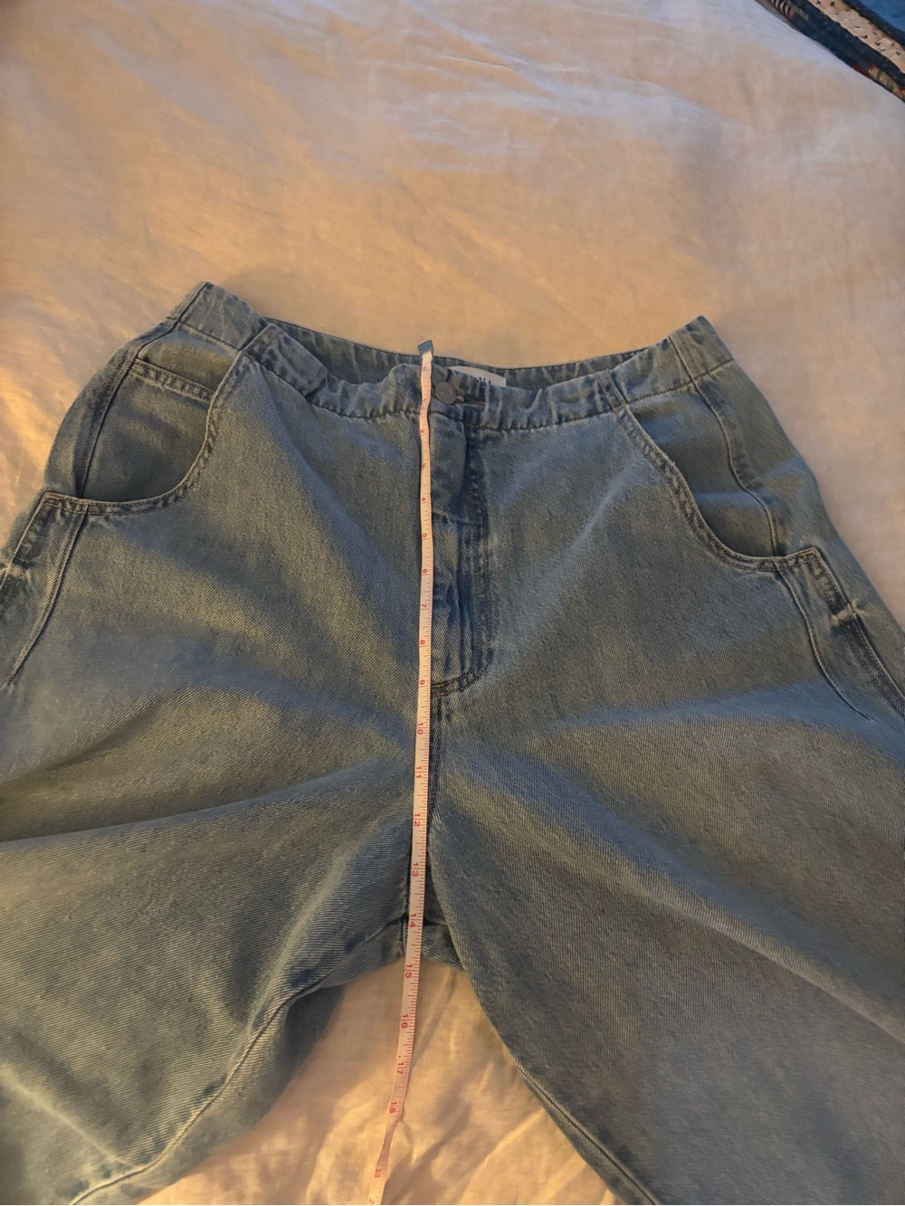 Pistola high rise wide leg barrel denim trousers - Picture 7 of 9